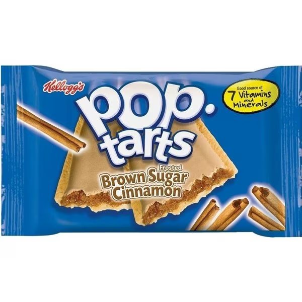 POPTFBS6 Frosted Toaster Pastry, Cinnamon Flavor, 352 oz, Pop-Tarts, Mfr#: 354358